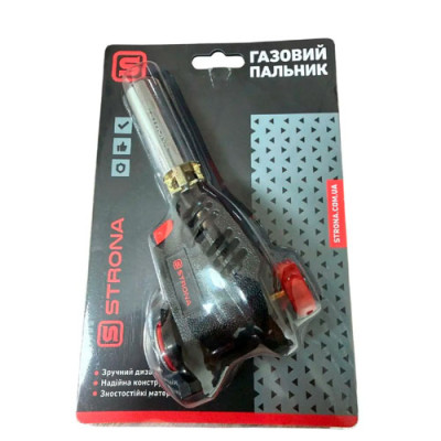 Пальник (Горелка) газовий з п`єзопідпалом розсікач полум`я Strona