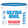 УЦІНКА Фарба Снежка для стін та стель 14кг 10л сніжно-біла Ultra Biel (без повернення)