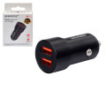 Автомобільний зарядний пристрій чорний BOROFONE BZ19 USB