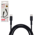 Кабель USB/Type-C BOROFONE BX116BK 3А 1м чорний