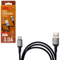 Кабель USB /Type-C VOIN CC-1703C 3А 1м чорний