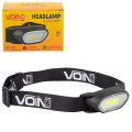 Ліхтар налобний VOIN VL-9037 LED COB 80Lm бат2AAA