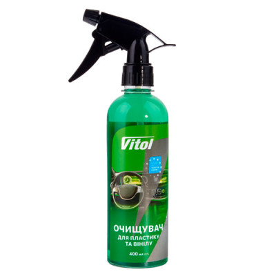 Очищувач пластику та вінілу 400мл VITOL