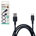 Кабель USB/Type-C BOROFONE BX113BK 3А 1м чорний
