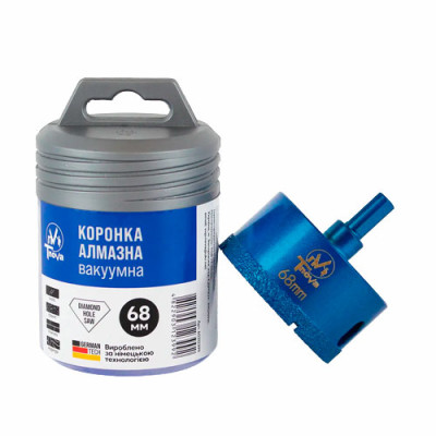 Коронка  алмазна вакуумна T-Nova 68мм