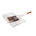 Решітка-гриль 68*45*27*2см борт метал дерев`яна ручка /G6-01C