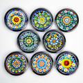 Кришка для консервації твіст 82мм Панночка Folk patterns on ceramics Black уп.20шт