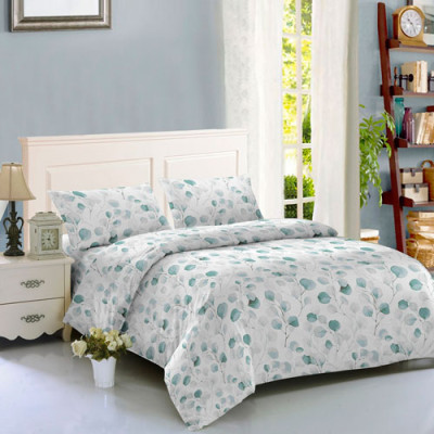 К-т пост. білизни євро /полієстр Soho Natura Green (пр200*220, под. 180*220, нав. 50*70*2)