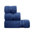 Рушник махровий для обличчя (бавовна 100%) 50*90 Soho Sophia Dark Blue /7257785/ 6шт в уп