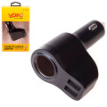 Подовжувач прикурювача 2USB VOIN SC-1528С 12/24V